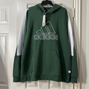 NWOT: ADIDAS Men’s Green Hoodie / Sweatshirt - Size L